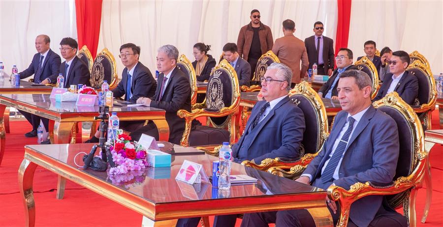 SCZone lays foundation stone for $500M green chemical plant in Sokhna
